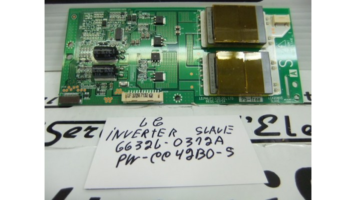 LG 6632L0372A inverter board slave.